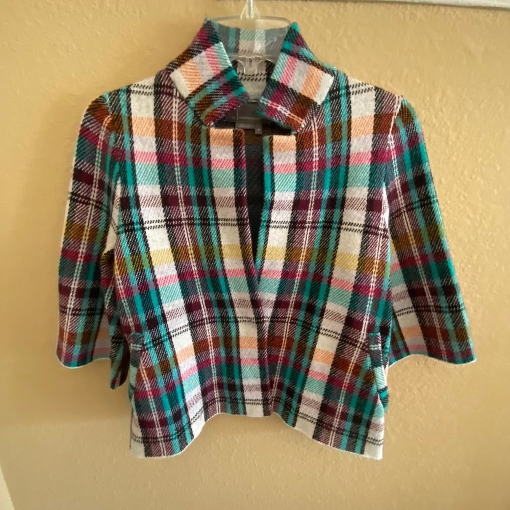 anthropologie sweater blazer jacket